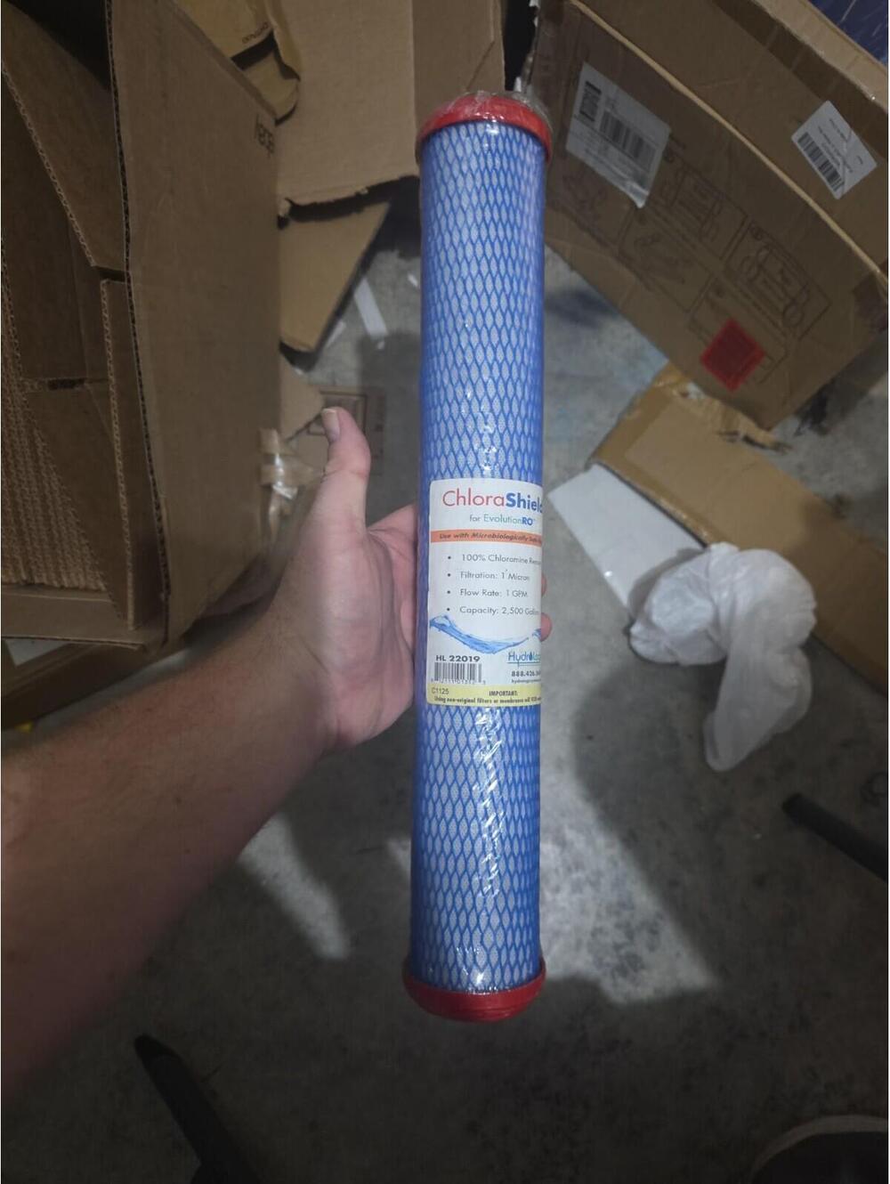 HydroLogic Evolution-ROS ChloraShield KDF/Catalytic Carbon Pre-Filter Garden